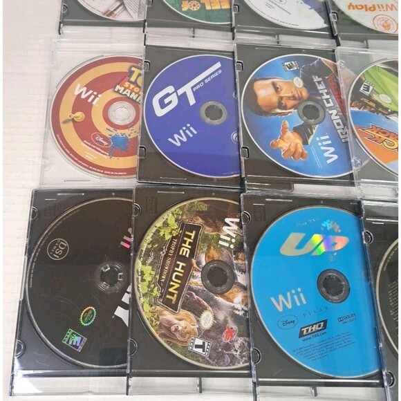 Lot of 20 Nintendo Wii Video Games Disc Only Mario Disney Transformers TMNT READ - Picture 4 of 5